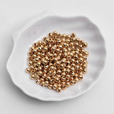 Antique Bronze Metal Round Spacer Bead for DIY Jewelry Making