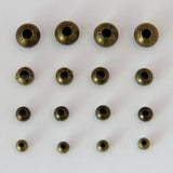 Antique Bronze Metal Round Spacer Bead for DIY Jewelry Making