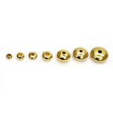 Metal Raw Brass Flat Beads 3-10mm DIY Jewelry Making