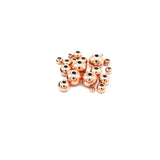 Stainless Steel Rose Round Rondelle Spacer Bead 3-8mm