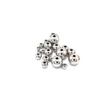 Stainless Steel Rose Round Rondelle Spacer Bead 3-8mm