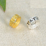 Metal Spacer Beads Flat Round DIY Jewelry Making