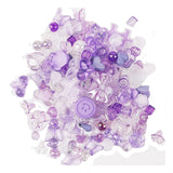 Purple Pastel Acrylic Beads Assorted Plastic Beads
