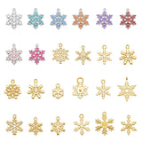 Christmas Snowflake Charms Mix Pendant Bracelet Jewelry Accessory