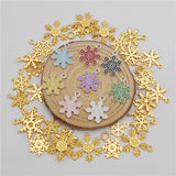 Christmas Snowflake Charms Mix Pendant Bracelet Jewelry Accessory