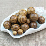 1 Pack Natural Wood Beads 6-20mm Rosewood/Sandalwood/Agalwood DIY Jewelry Making
