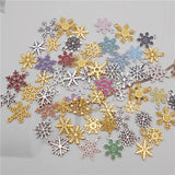 Alloy Enamel Christmas Snowflake Charms Xmas Decor Necklace Pendant Bracelet