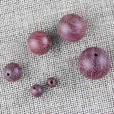 Natural Purpleheart Wooden Beads 6-20mm Round Spacer DIY Jewelry Making