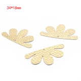 Raw Brass Hammered Flower Charms Sun Flower Pendant DIY Earrings Jewelry Making