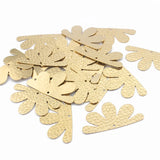 Raw Brass Hammered Flower Charms Sun Flower Pendant DIY Earrings Jewelry Making