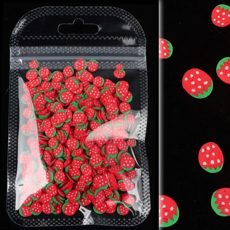 Soft Clay Resin Filler Colorful for DIY Epoxy Resin Jewelry Nail Art