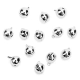 6mm-14mm Silver Copper Jingle Bells Charms Beads Christmas Crafts