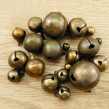 Antique Bronze Jingle Bells Charms Beads for Crafts Jewelry Making