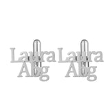 316 Stainless Steel Men's Cufflinks Personalized Logo Wedding Gift