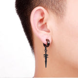 Stainless Steel Piercing Earring for Men & Women - Punk Hipop Earring