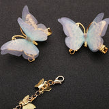 Ancient Ribbon Butterfly Hair Clip Headdress Hair Pin Charm KYY8551