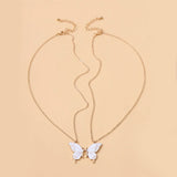 Beauty Butterfly Pendant Necklaces For Women Girl Special Gift Mother Daughter