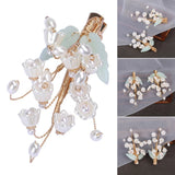 Bell Orchid-Like Hair Clips Chinese Hanfu Headdress Flowers H9