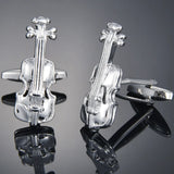 Piano Cufflinks Copper Cuff Links French Shirt Button Men's Jewelry Accessory