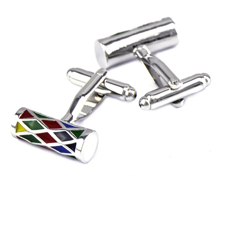 Agate Cufflinks French Shirt Button Cuff Links