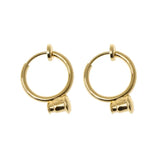 Clip On Hoop Earring Converters No-pierced Turn Any Stud Into A Clip-On