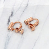 Clip on Earring Converters No-pierced Ears Turn Any Studs Into A Clip-On