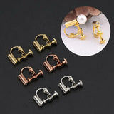 Clip on Earring Converters No-pierced Ears Turn Any Studs Into A Clip-On