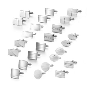 Metal Minimalist Cufflinks-Man Shirt Pisa Ties-Souvenir For Wedding Guest