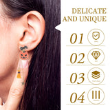 Dangle & Stud Earrings Set for Halloween Party