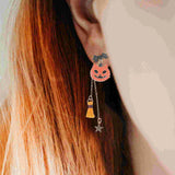 Dangle & Stud Earrings Set for Halloween Party