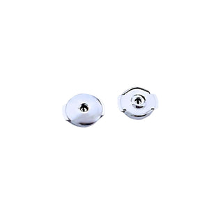Pair Earring Back Silver Stopper DIY Crafts Jewelry Ear Stud Blockers