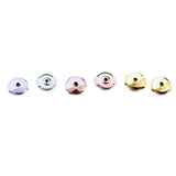 Pair Earring Back Silver Stopper DIY Crafts Jewelry Ear Stud Blockers