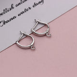 Earrings Hook Metal Ear Stud Earring DIY Decor Ornament Art Craft Finding