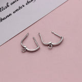 Earrings Hook Metal Ear Stud Earring DIY Decor Ornament Art Craft Finding