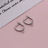 Earrings Hook Metal Ear Stud Earring DIY Decor Ornament Art Craft Finding