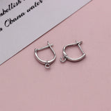 Earrings Hook Metal Ear Stud Earring DIY Decor Ornament Art Craft Finding