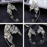 Pair Alloy Ear Bone Clips Elves Ear Clips Women Ear Jewelry