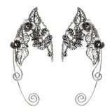 Pair Alloy Ear Bone Clips Elves Ear Clips Women Ear Jewelry