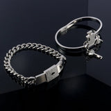 Titanium Steel Couple Bracelet Gift
