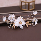 Flower Rhinestone Hair Pins and Clips for Women Girls Bride