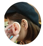 Ear Model Resin Casting Mold Silicone Earmold Display Mould