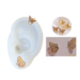 1 Pair Human Ear Model Resin Casting Mold Silicone Flexible Earmold