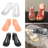 Hard Plastic Foot Models Foot Support for Stuffing Shoes Mannequin