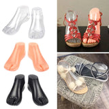 Hard Plastic Foot Models Foot Support for Stuffing Shoes Mannequin 22x9cm