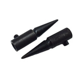 Pair Jewelry Polsihing Motor Tapered Spindles 8mm Shank TM-2