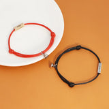 Magnet Attract Personalized Couples Bracelets Anniversary Jewelry