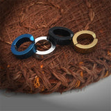 Men's Punk Style Steel Ear Clip Earrings