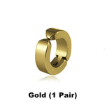 Men's Punk Style Steel Ear Clip Earrings