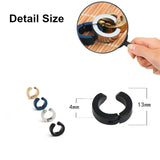 Men's Punk Style Steel Ear Clip Earrings