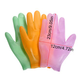 Pair Safe Soft Silicone Gloves for Epoxy Resin Mold Crafts